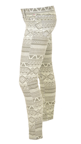 Aztec Lines Pants, Grey /Taupe
