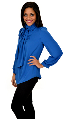 Tied the Knot Top, Teal