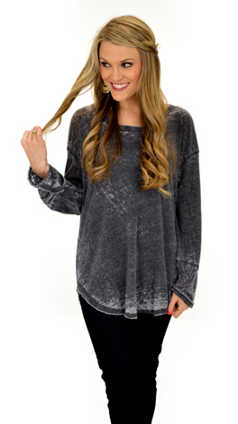 Burnout Tee, Gray