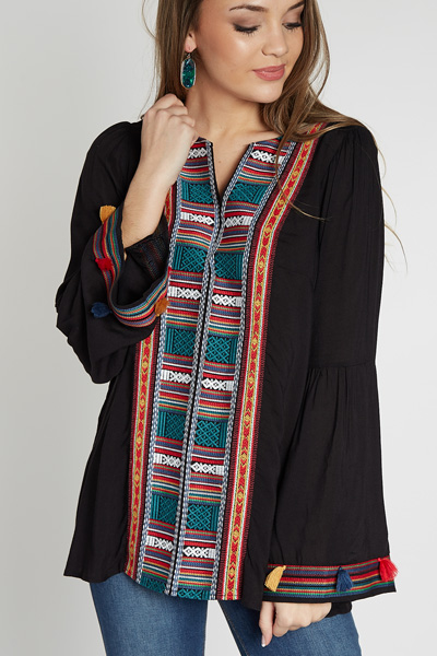 Aztec It Out Tunic