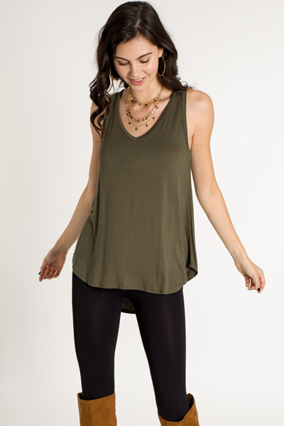 R&R Tank, Olive