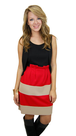 Crystal Dress, Red