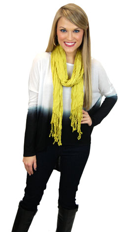 Ombre Top, Black