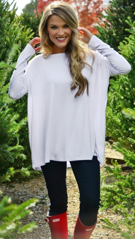 Outside The Box Top, White
