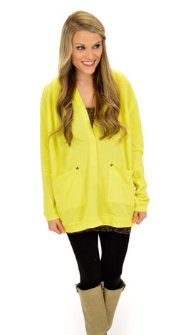 Lulu Hoodie, Yellow