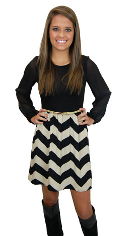 Sadie Dress, Black