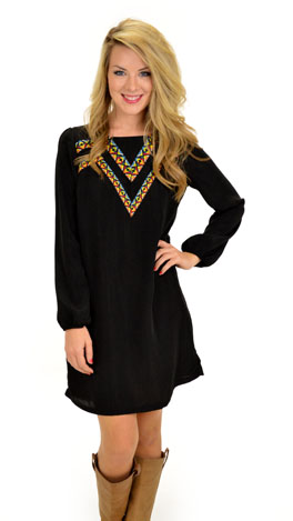 Frontline Dress, Black