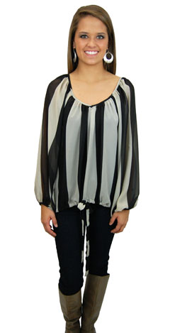 Gwen Striped Top