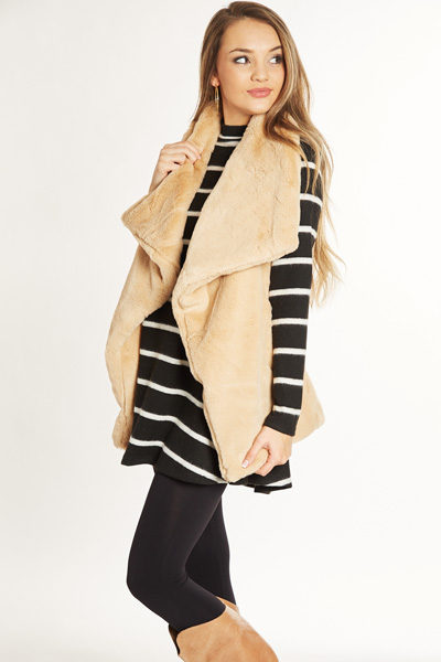 Fur and Fuzzy Vest