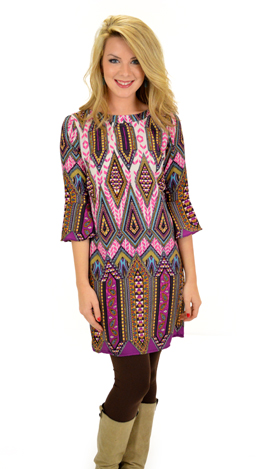 Gem-boree Dress, Purple
