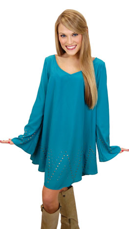 Stud Muffin Dress, Jade