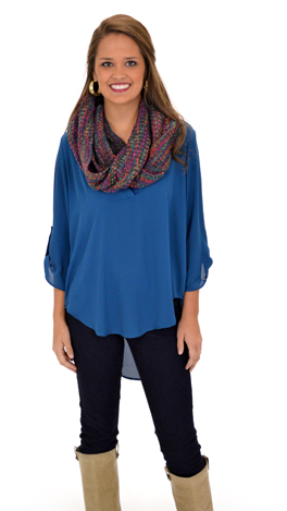 Simply the Best Top, Teal