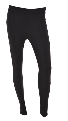 Center Seam Ponte Pant, Black