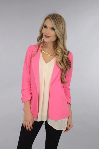 Pink Lady Blazer