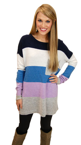 Pacific Sweater, Lilac