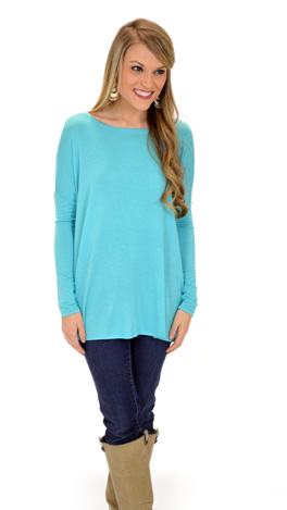 Box Tee, Blue
