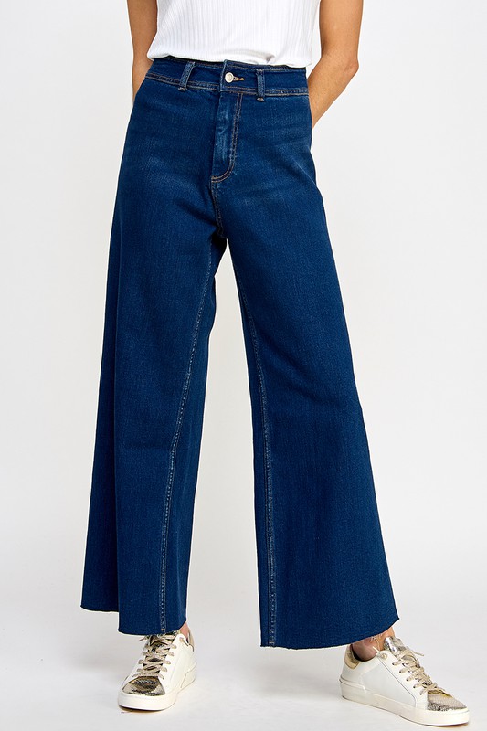 Stretch Wide Leg Jeans New Arrivals The Blue Door Boutique