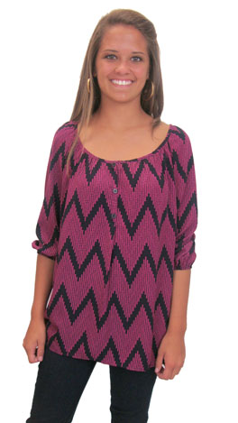 Moves Like Jagger Top, Pink