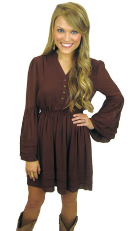 Southern Belle Sleeve Dress