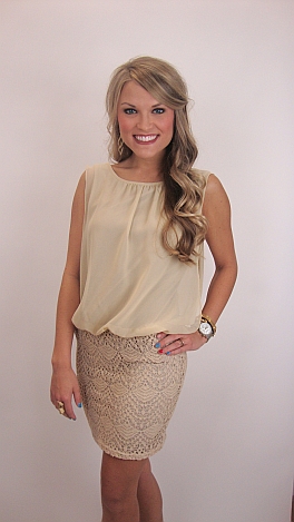 Nude Attitude Dress