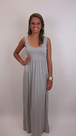 The Blue Door Maxi, Gray