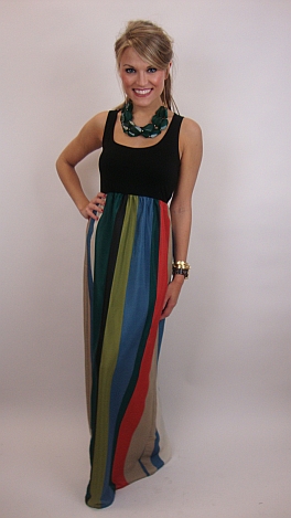 Water for Elephants Maxi, Green
