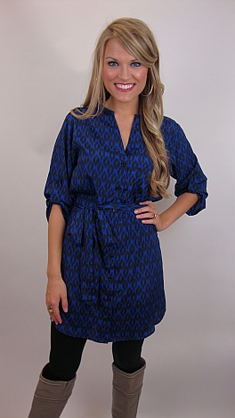Royal Ikat Frock