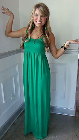 Kelly Green Dress