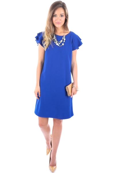 Spring Sonnet Dress, Royal