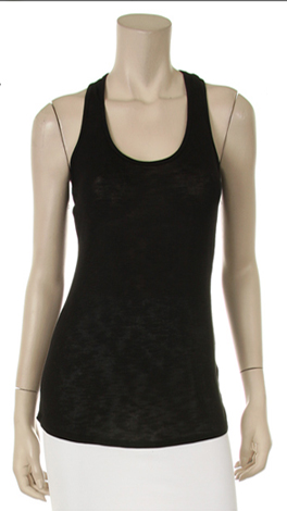 I'll Race You Back Tank, Black