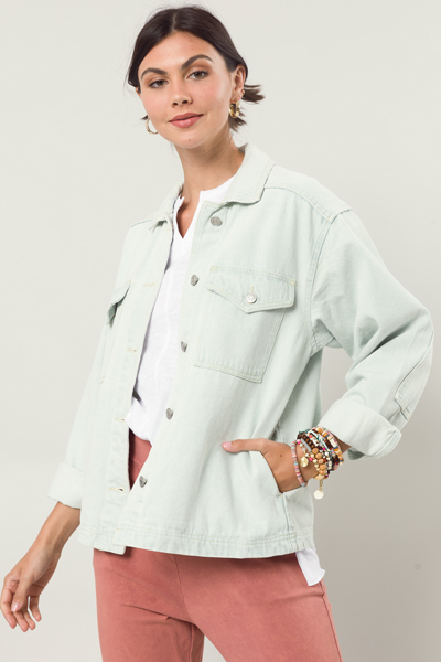 Oversize Denim Jacket, Light