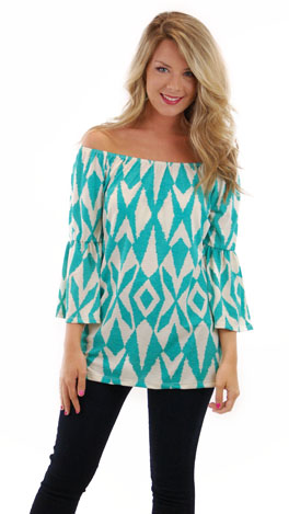 Day Dreamer Top, Mint