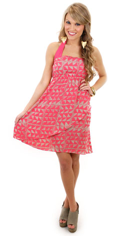 Wrap-sody Halter Dress