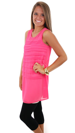 Latitude Tunic, Pink