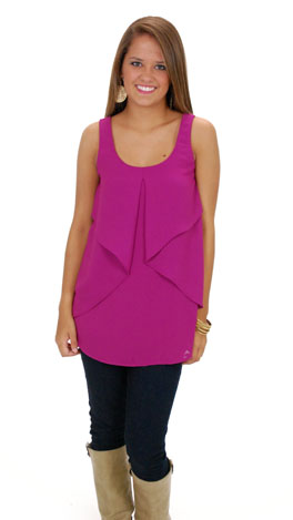 Happy Hour Top, Plum