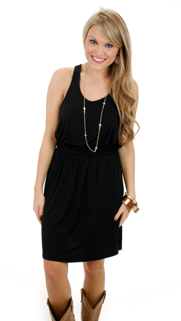 Speed Demon Dress, Black