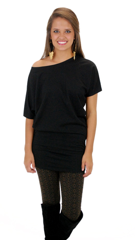 Tastefully Simple Tunic, Black