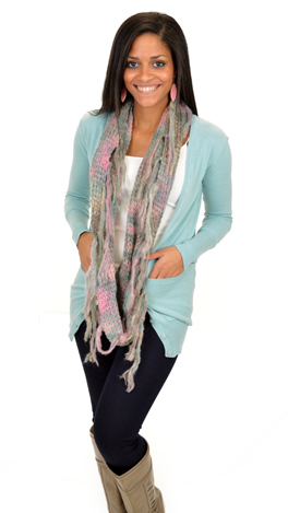 Best Boyfriend Cardigan Aqua