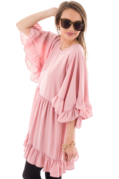 Stealing Hearts Dress, Pink
