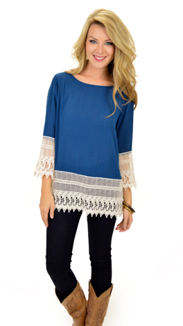 Spoonful of Sugar Top, Blue