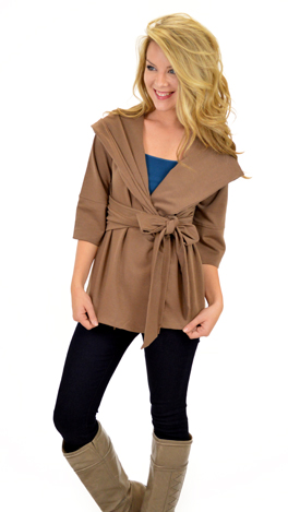 True Lovin' Jacket Taupe