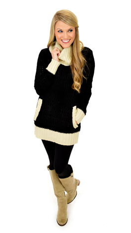 Fade to Black Sweater