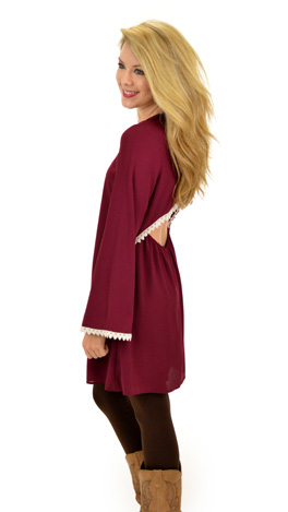 Going Steady Dress, Wine
