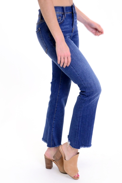 Raw Hem Jeans, Medium