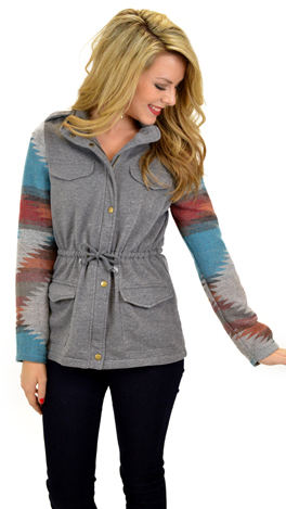 One Tribe Jacket, Gray