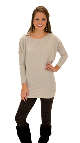 Slanted Neckline, Textured