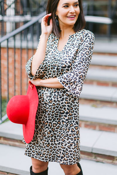 Stretchy Leopard Dress