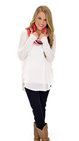 Let Loose Tee, Ivory