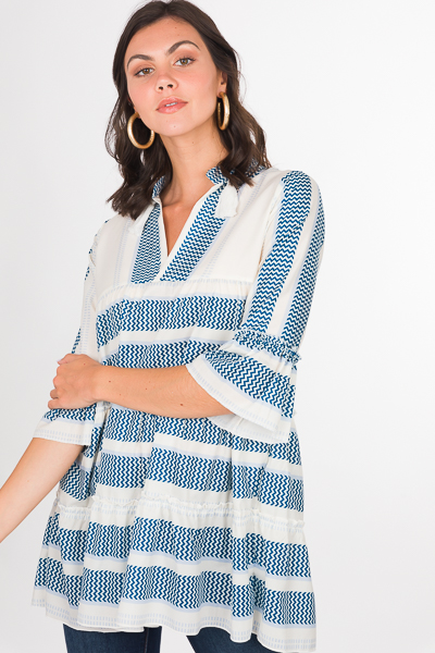 Free Way Frock, Blue