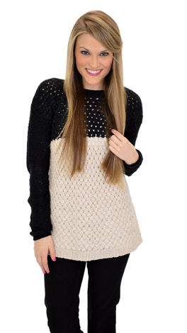 Into the Black Sweater
